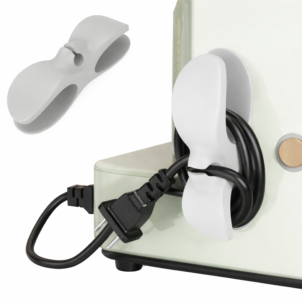 Self-Adhesive Kitchen Appliance Cord Organizer